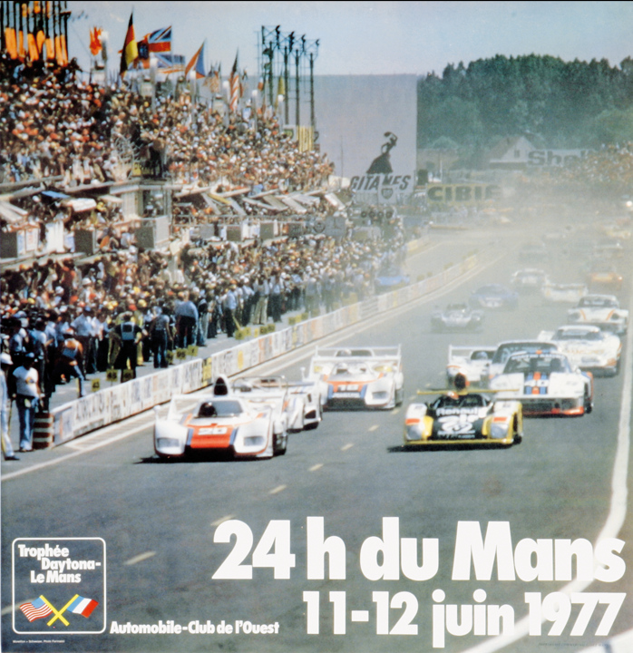 Le Mans 1977 løbsplakat