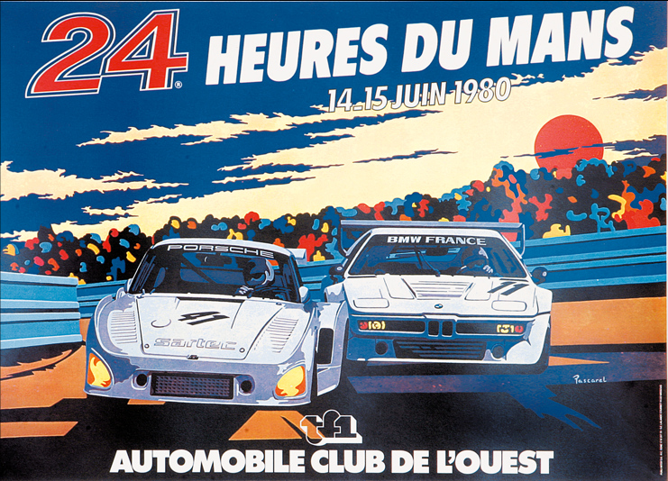 Le Mans 1980 løbsplakat