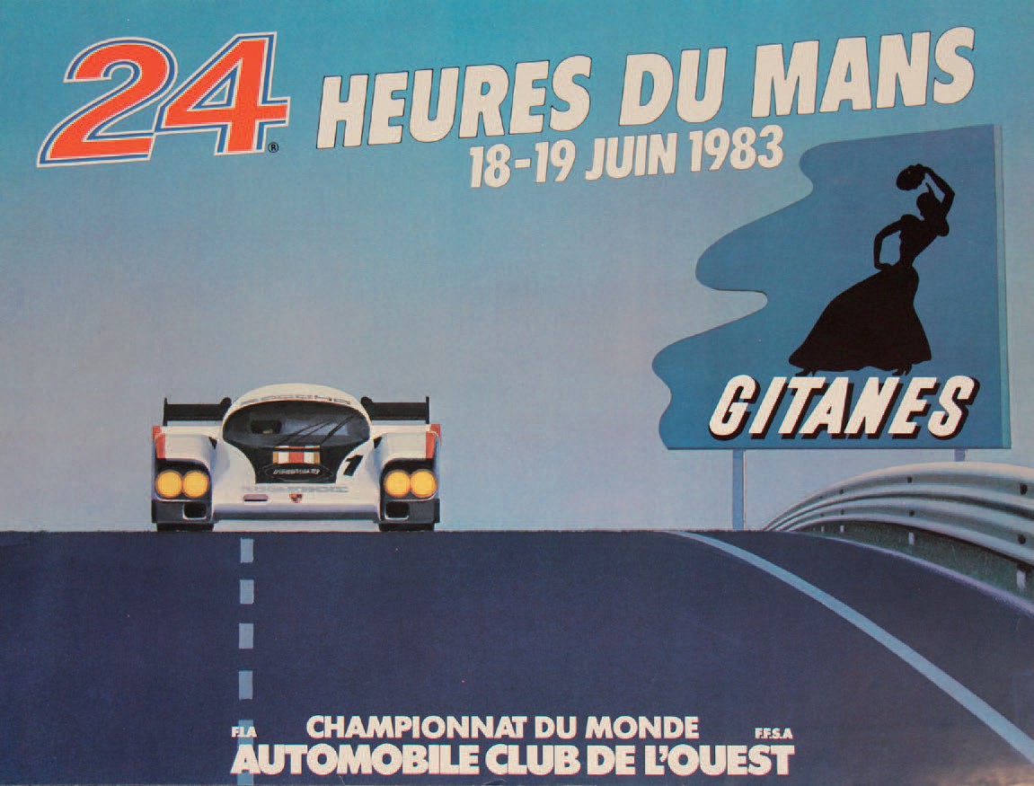Le Mans 1983 løbsplakat