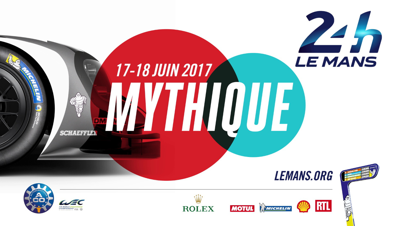 Le Mans 2017 løbsplakat